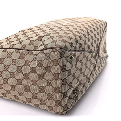 Gucci Monogram Medium Tote  Dark Brown 8 of 8