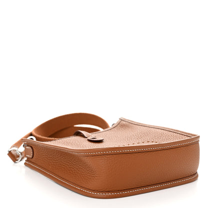 Hermes Taurillon Clemence Evelyne TPM Gold 4 of 11