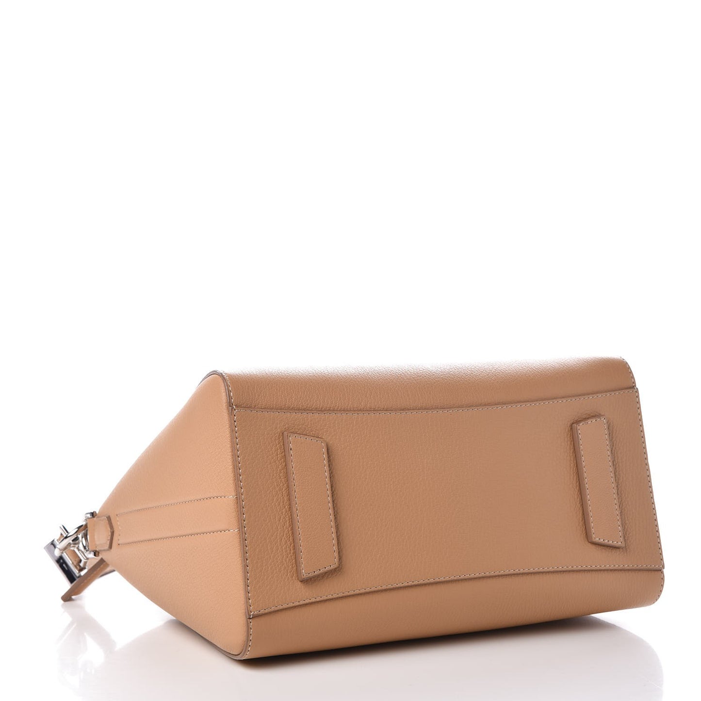 Sugar Goatskin Small Antigona Light Beige