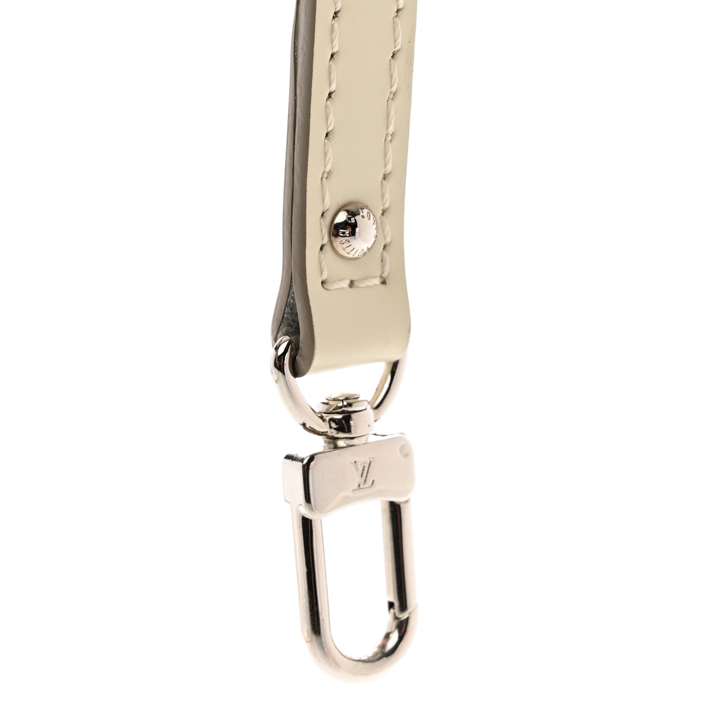 Calfskin Alma BB Shoulder Strap White