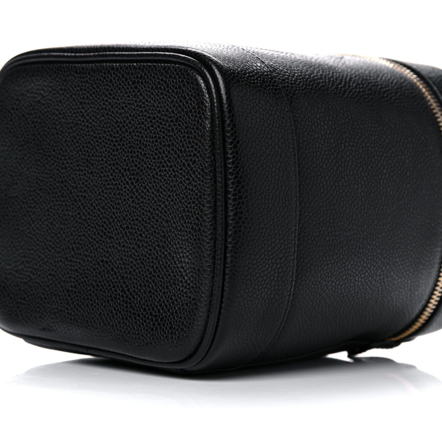 Chanel Caviar Vanity Cosmetic Case Black 10 of 14