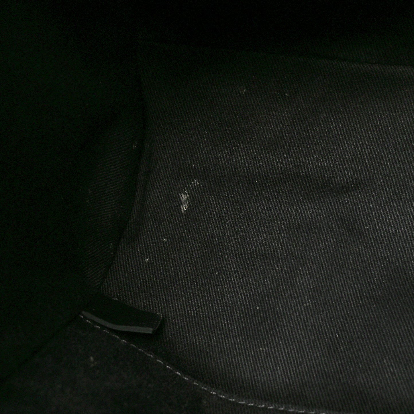 Canvas Pearl Medium Deauville Tote Black