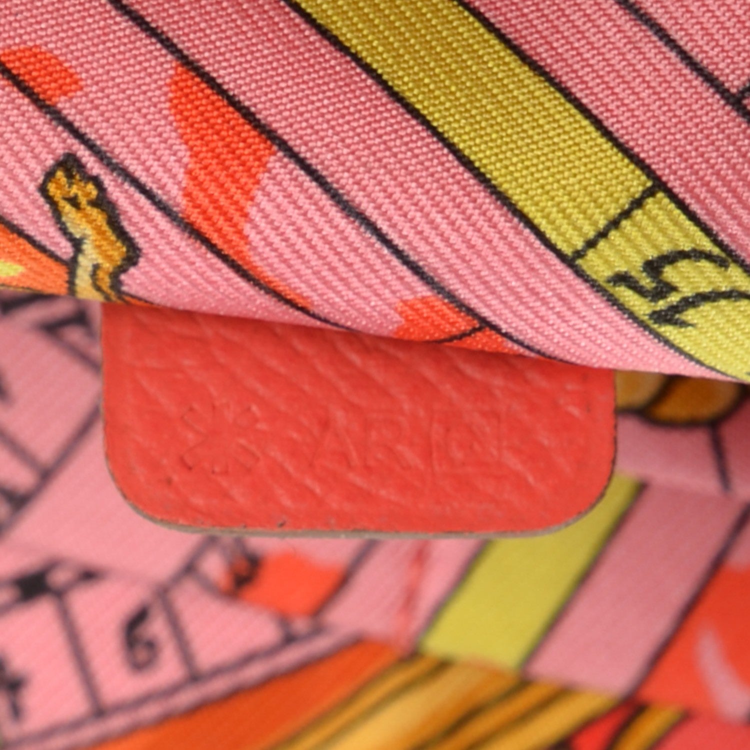 Hermes Epsom Silk'in Wallet Rose Jaipur 7 of 9