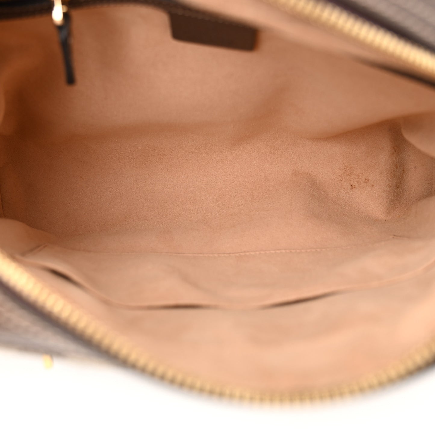 GG Supreme Monogram Web Small Ophidia Shoulder Bag Brown