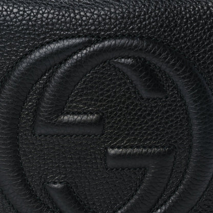 Gucci Pebbled Calfskin Small Soho Disco Bag Black 6 of 8