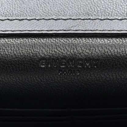 Givenchy Calfskin Star Pandora Chain Wallet Black 6 of 7