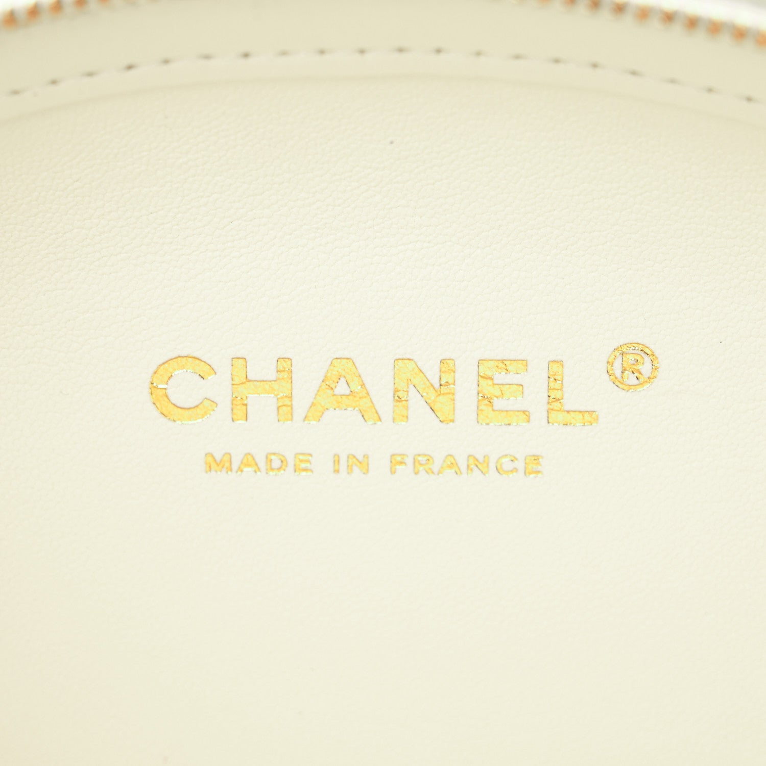 Chanel Embroidered Lambskin Chevron Quilted La Pausa Evening Bag White 6 of 10