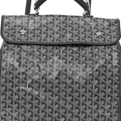 Goyard Goyardine Saint Leger Soft Briefcase Backpack Grey 7 of 10