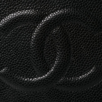 Chanel Caviar Timeless CC Wallet On Chain WOC Black 7 of 9