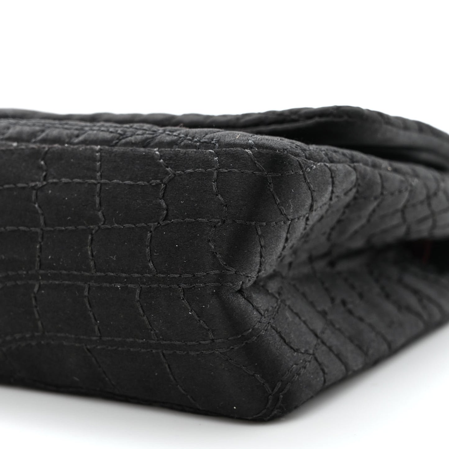 Satin Coco's Croc 2.55 Reissue East West Flap Black