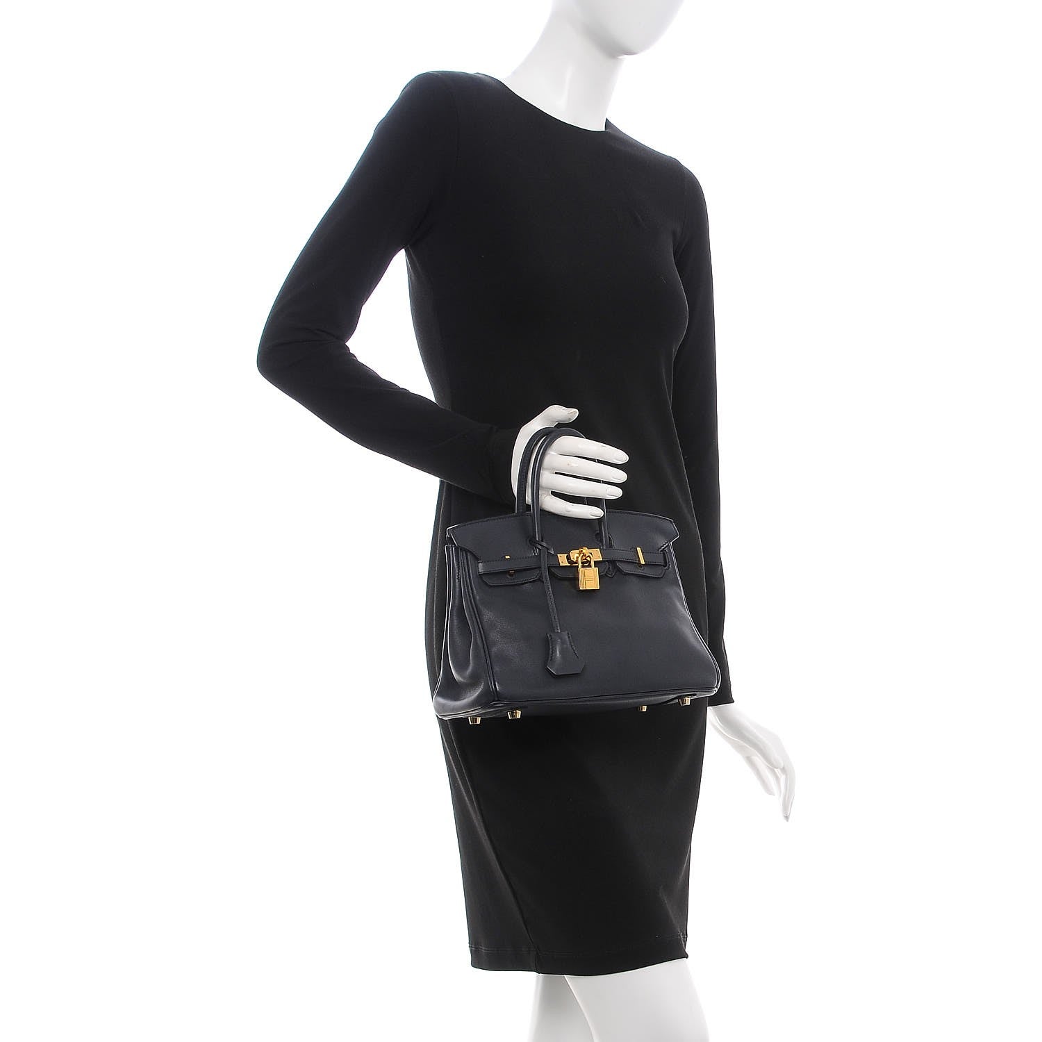 Hermes Swift Birkin 25 Bleu Nuit 2 of 37