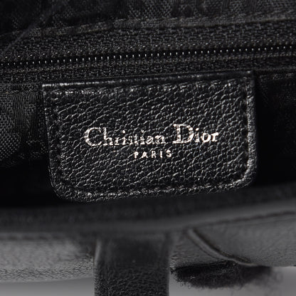 Christian Dior Calfskin Saddle Bag Black 6 of 8
