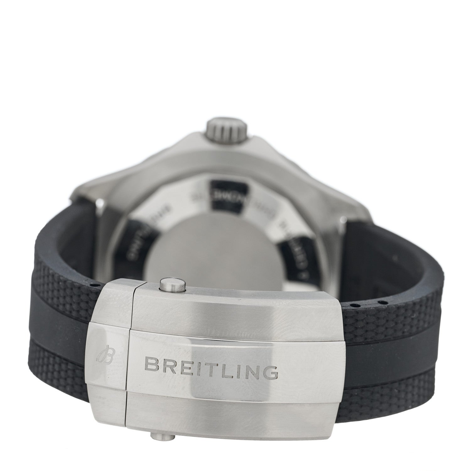 Breitling Stainless Steel Rubber 44mm SuperOcean Automatic Watch Black A17376 3 of 5