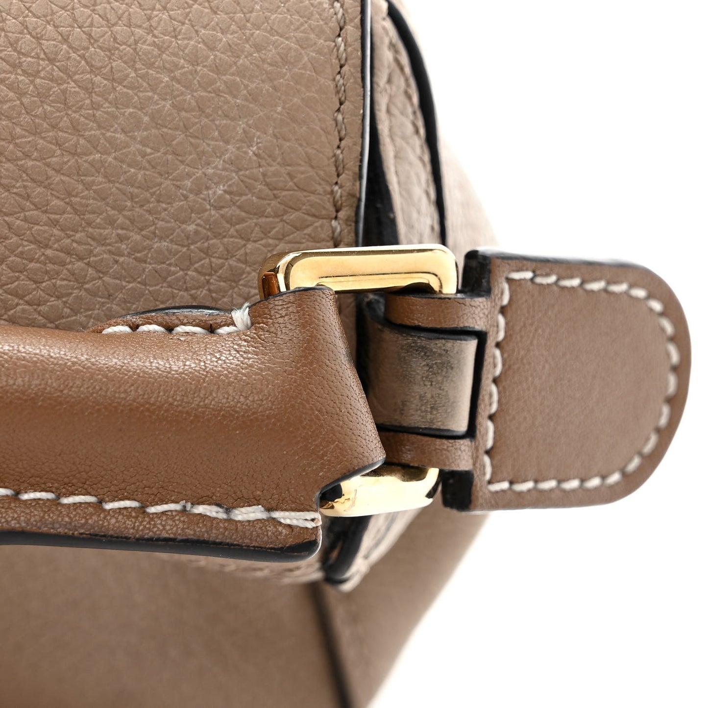 Calfskin Mini Puzzle Bag Sand Mink