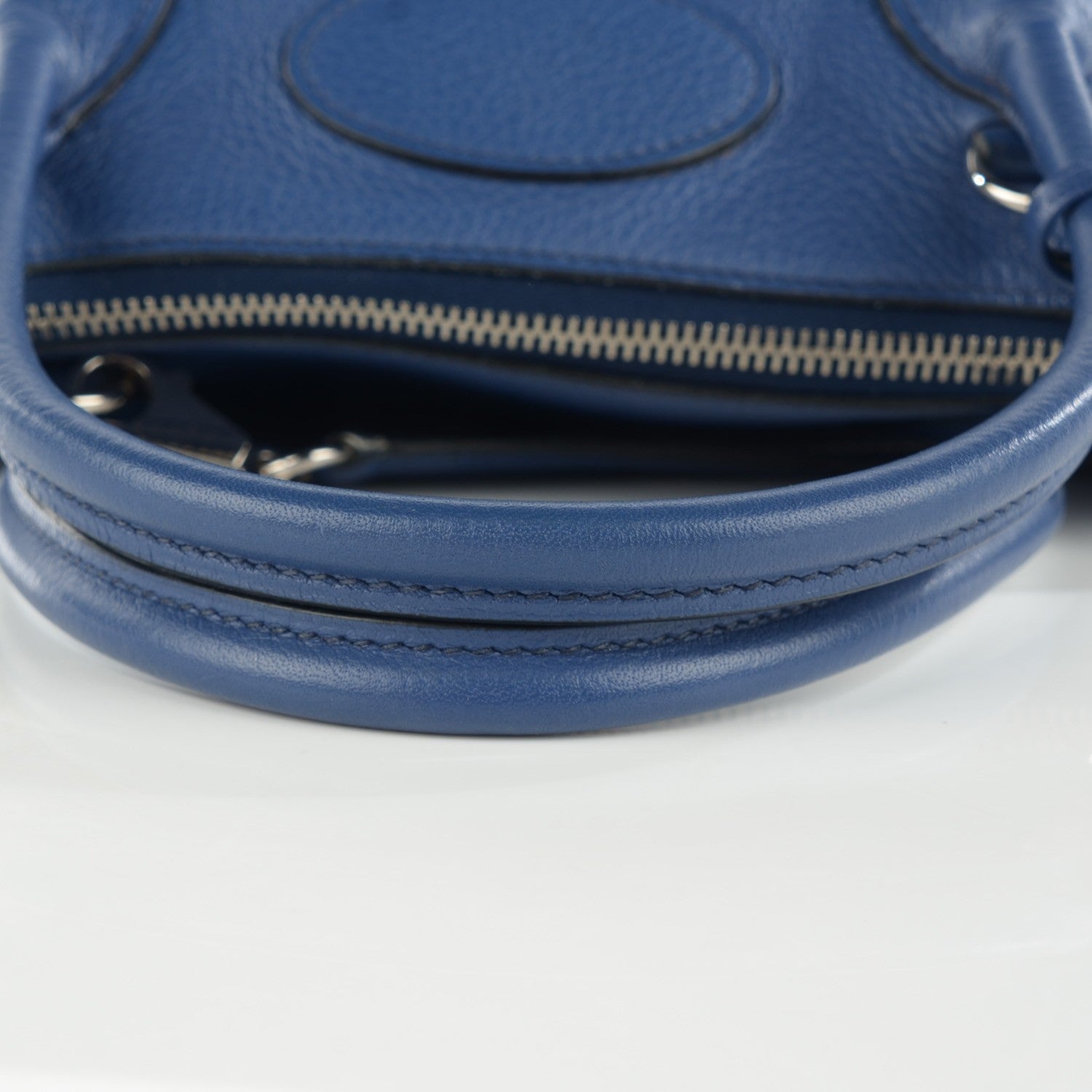 Hermes Taurillon Clemence Bolide 35 Bleu Saphir 12 of 15