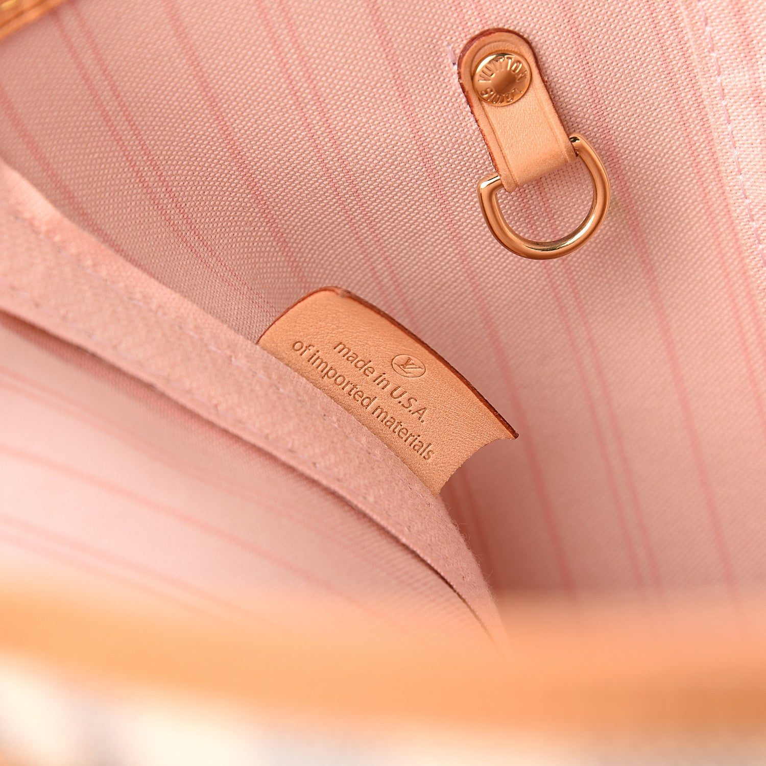 Louis Vuitton Damier Azur Neo Neverfull MM Rose Ballerine 6 of 10