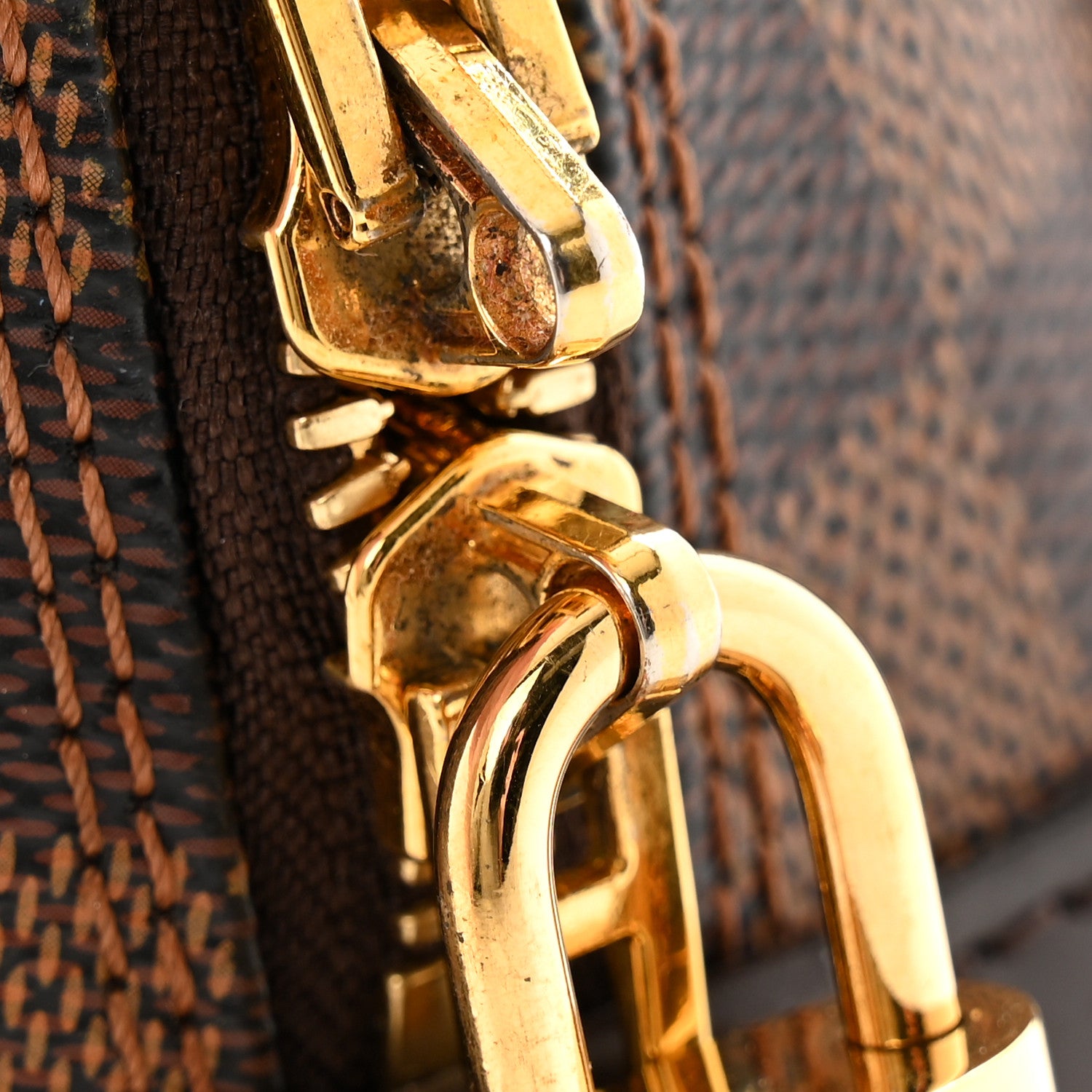 Louis Vuitton Damier Ebene Alma BB 13 of 13