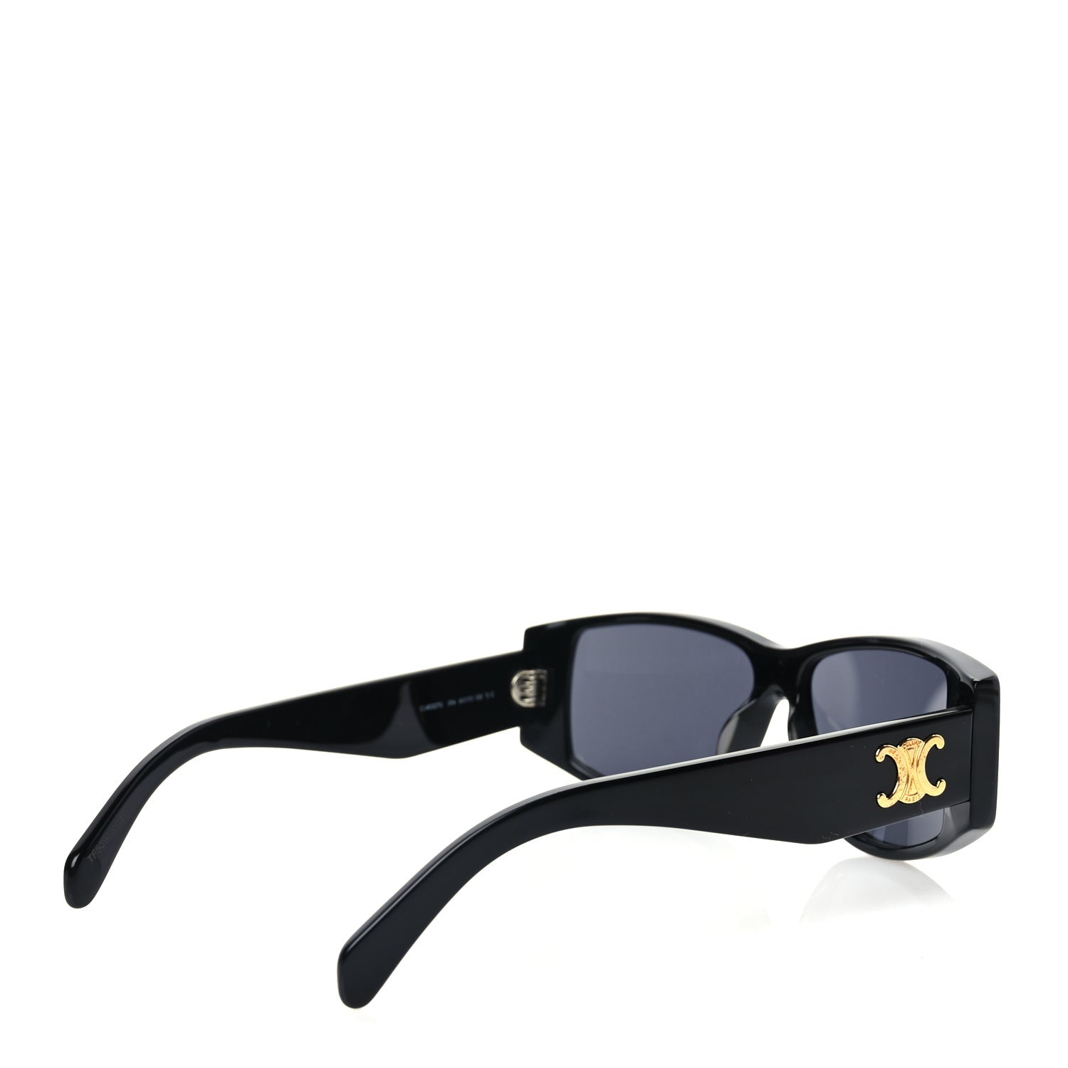Celine Acetate Triomphe Sunglasses CL40227U Black 3 of 6