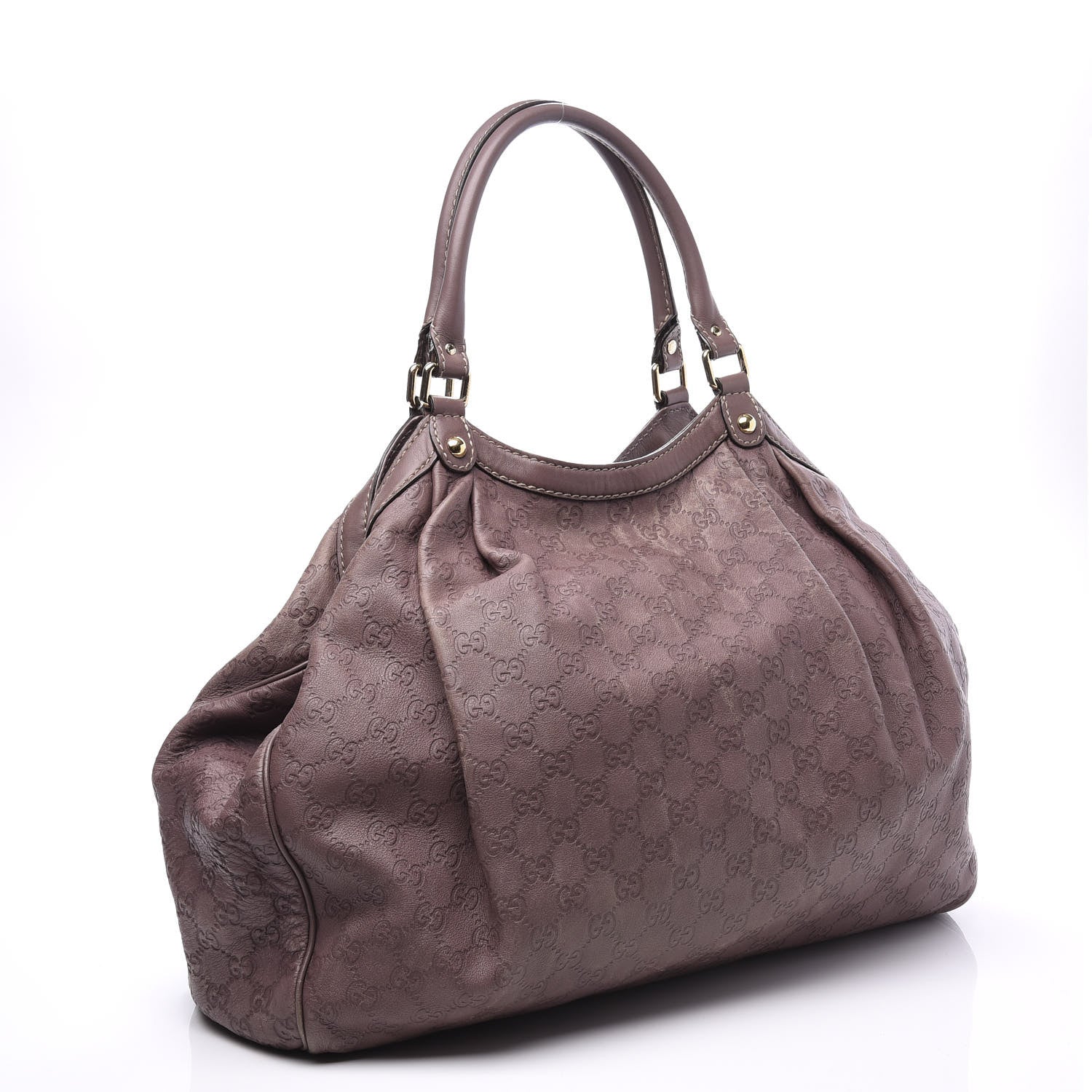 Gucci Guccissima Large Sukey Tote Mauve 2 of 12