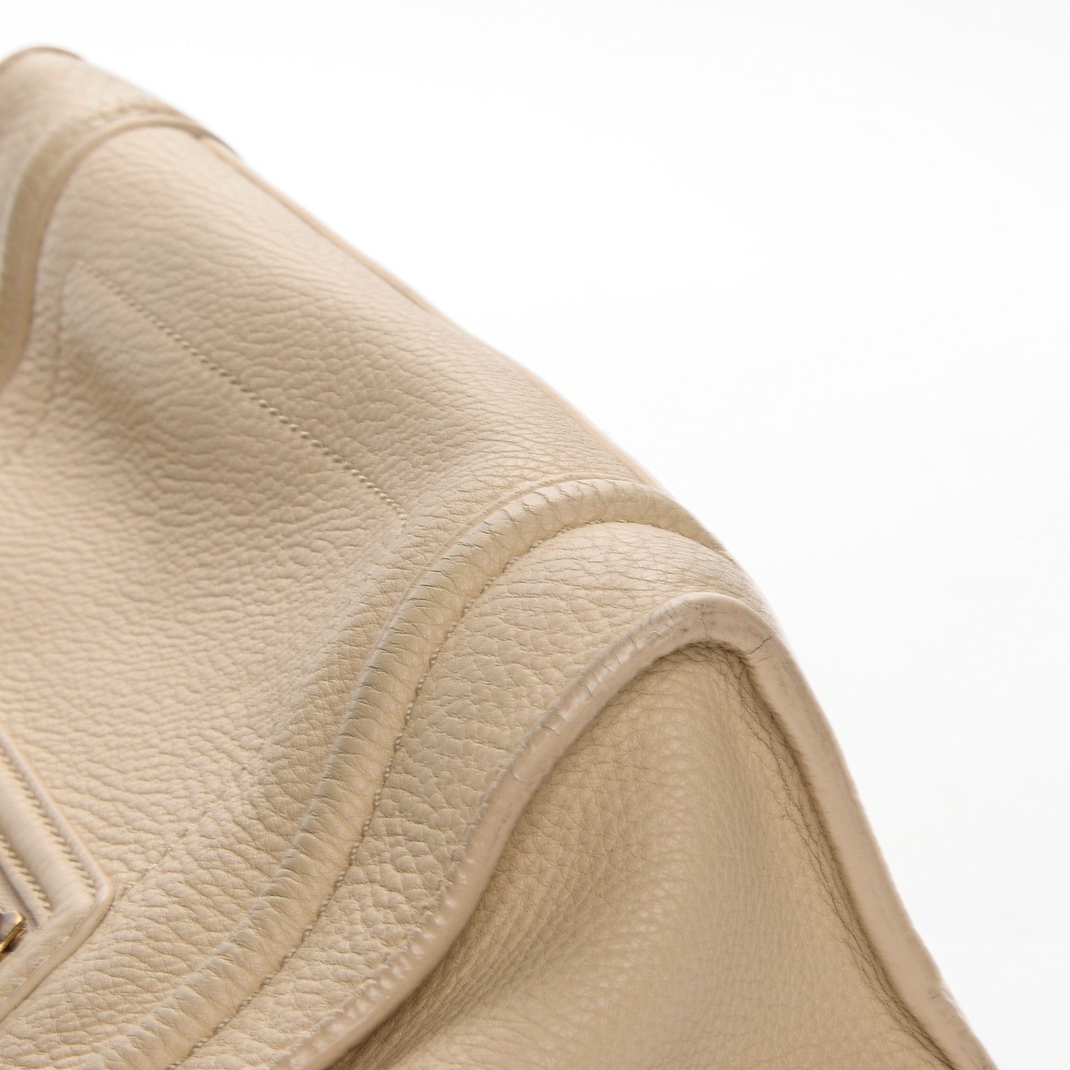 Celine Pebbled Calfskin Mini Luggage Cream 10 of 10