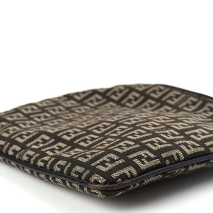 Fendi Zucchino Vitello Crossbody Brown 8 of 8