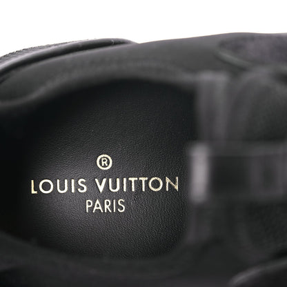 Louis Vuitton Calfskin Run Away Sneakers 38 Black 8 of 10