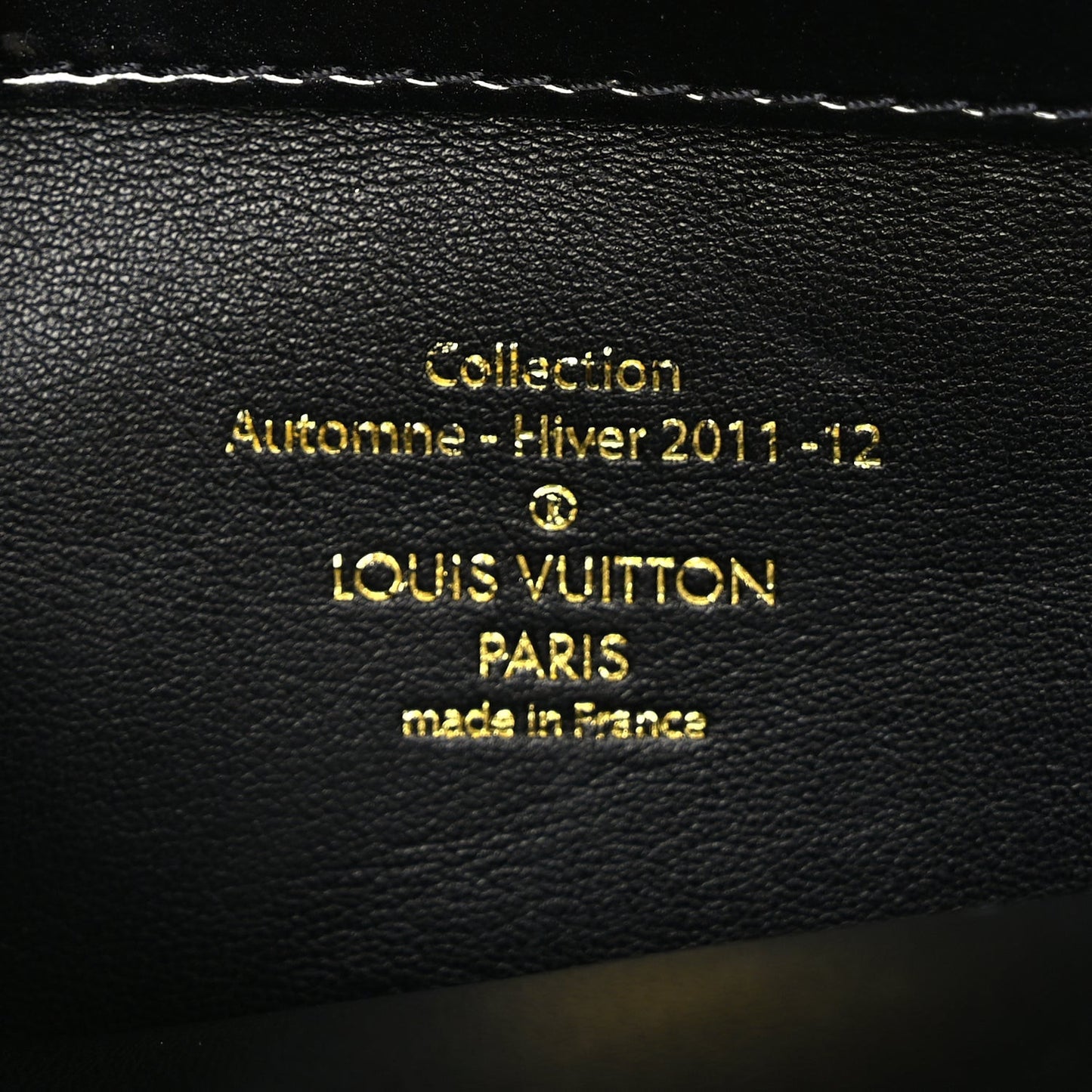 Patent Lambskin Fascination Lockit BB Frame Black