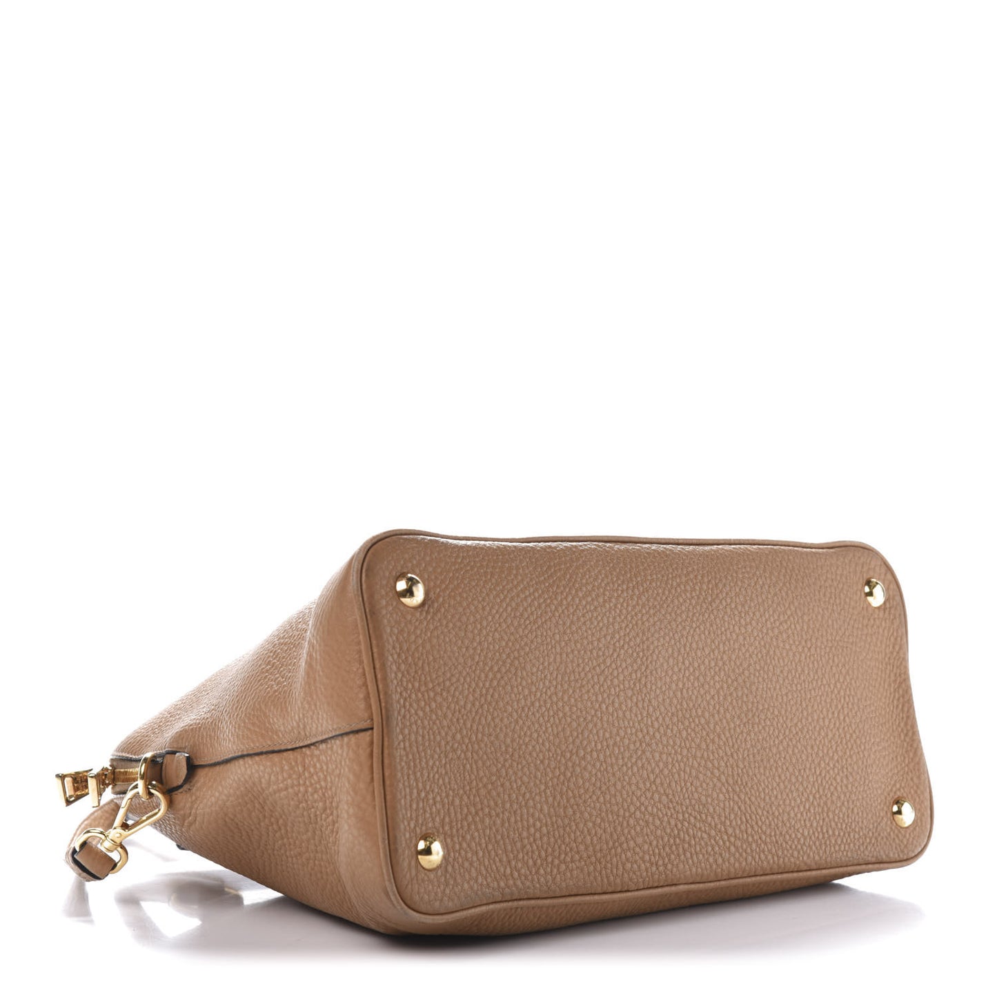 Vitello Daino Dome Satchel Naturale
