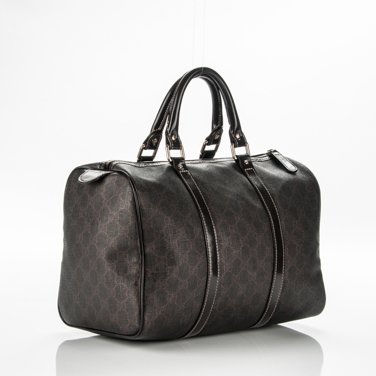 Gucci GG Plus Monogram Medium Joy Boston Dark Brown 3 of 10