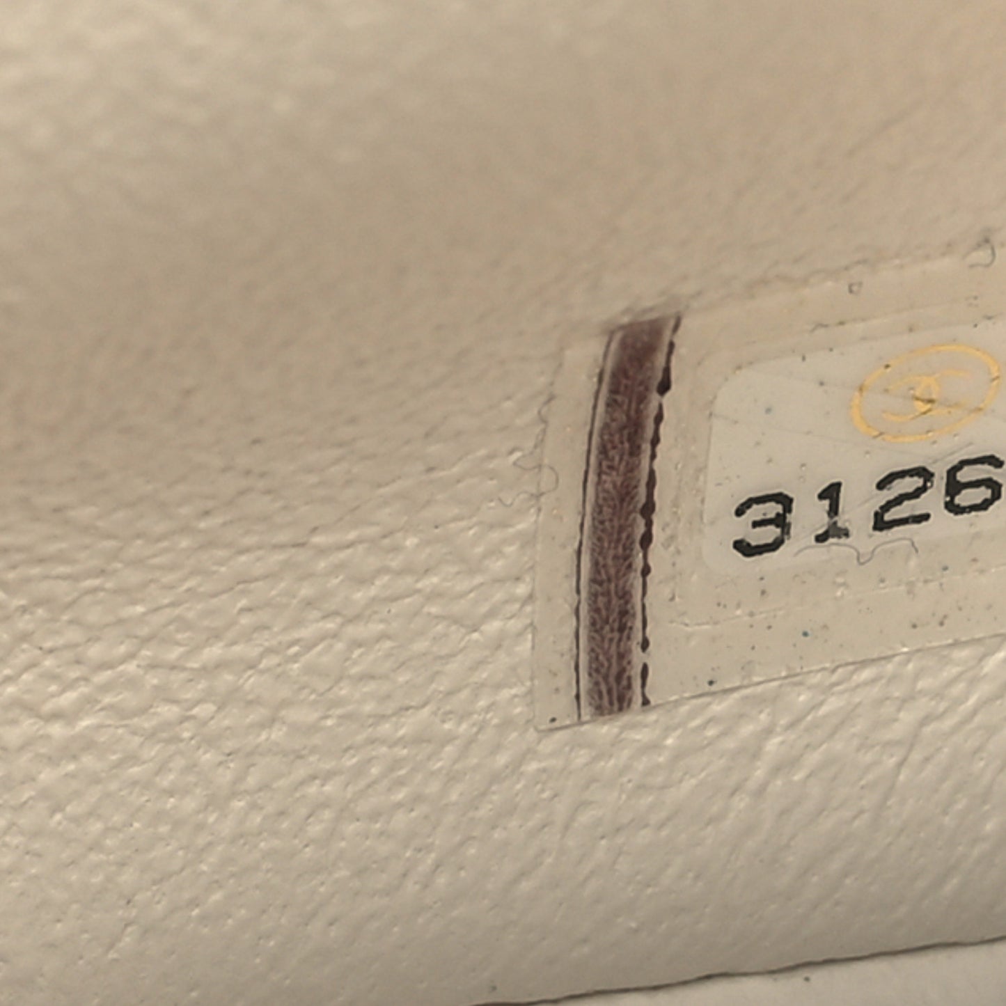 Caviar Quilted Mini Top Handle Rectangular Flap White