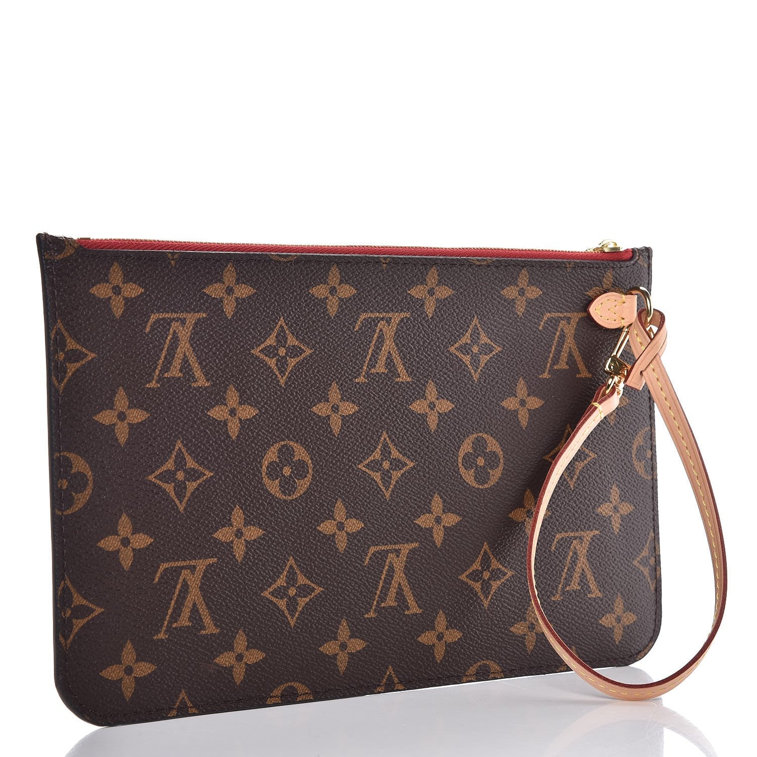 Louis Vuitton Monogram Neverfull MM GM Pochette Cherry 3 of 7