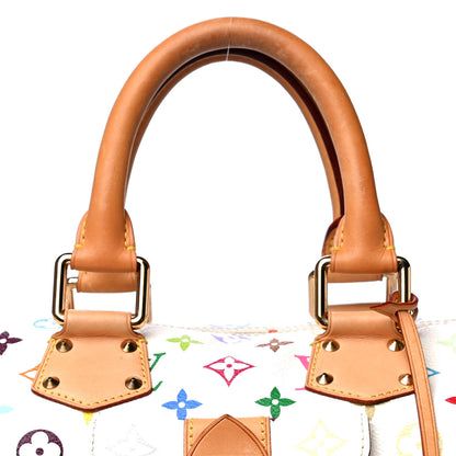 Louis Vuitton Monogram Multicolor Speedy 30 White 11 of 16