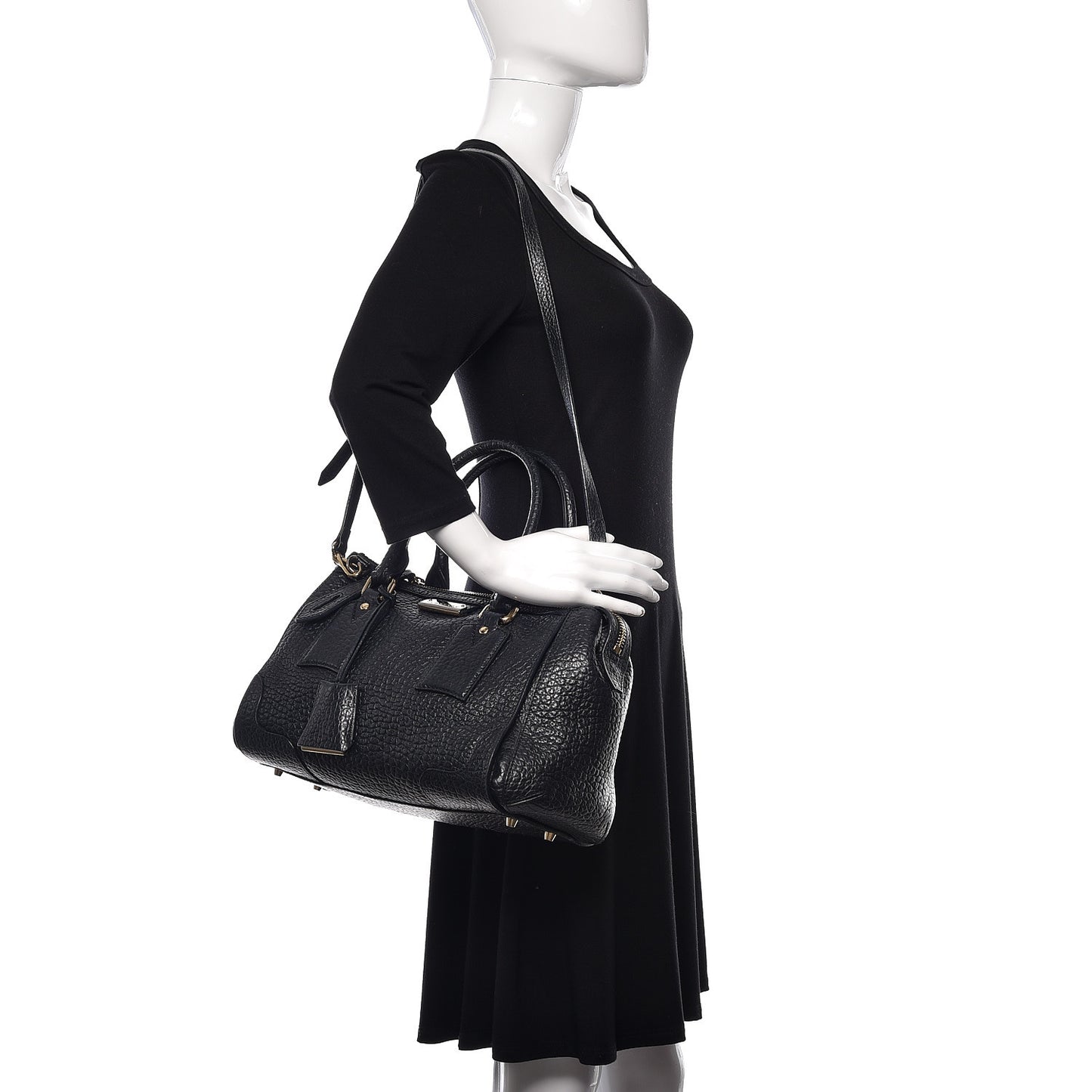 Heritage Grain Small Gladstone Black