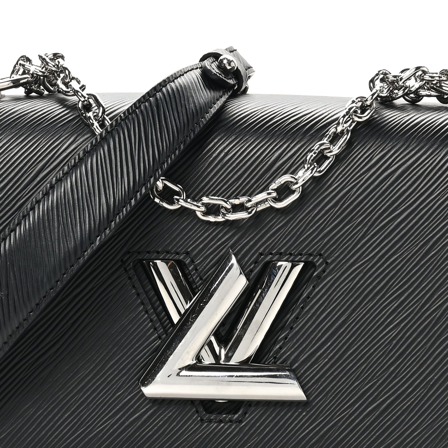 Epi Twist Shoulder Bag MM Black