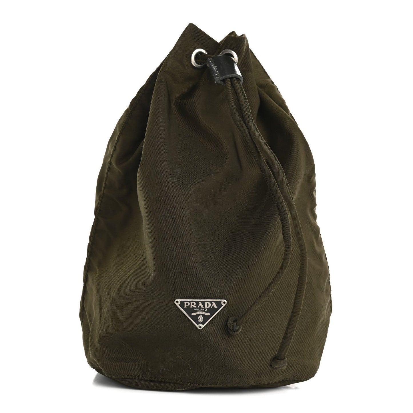 Nylon Vela Drawstring Pouch Bruciato