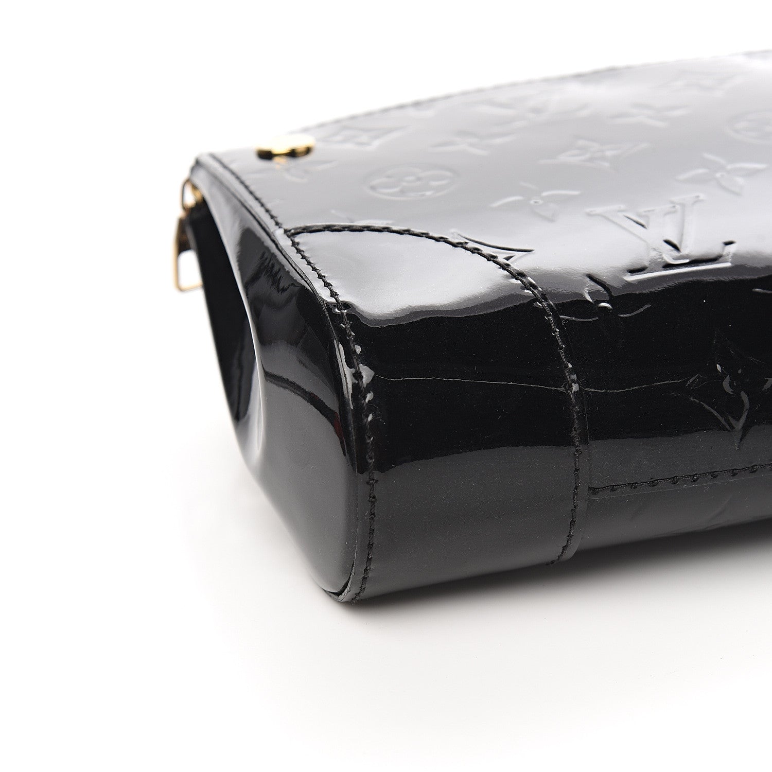 Louis Vuitton Vernis Santa Monica Clutch Noir Magnetique 7 of 9