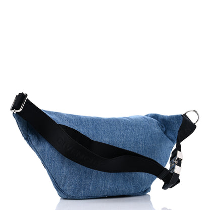 Givenchy Essential U Denim Belt Bag Light Blue 3 of 8