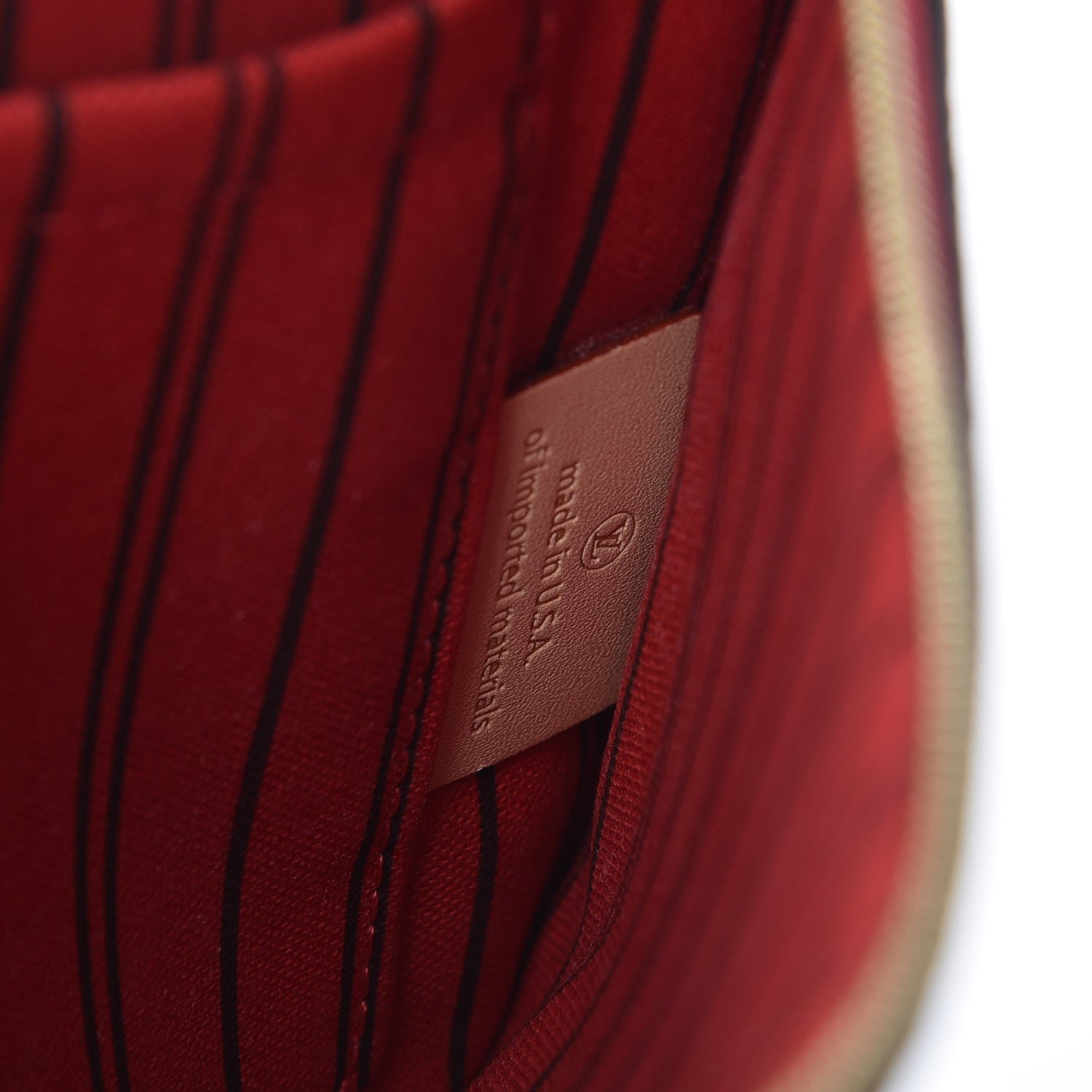 Louis Vuitton Monogram Neverfull MM GM Pochette Cherry 9 of 10