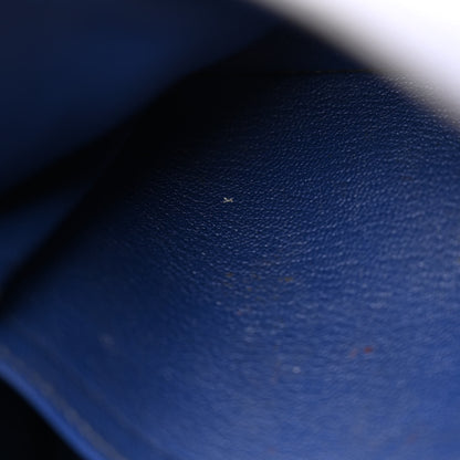 Hermes Epsom Kelly Sellier 25 Bleu Saphir 14 of 16