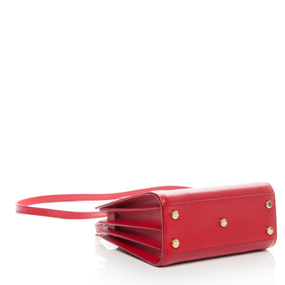 Saint Laurent Grained Calfskin Nano Sac De Jour New Red 4 of 6