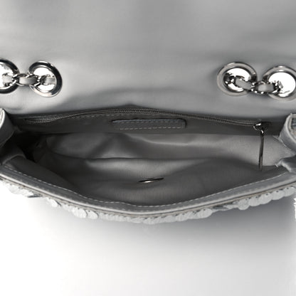 Chanel Sequin Mini Rectangular Flap Silver 4 of 10