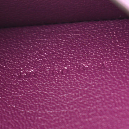 Hermes Chevre Mysore Mini Bearn Wallet Anemone 7 of 7