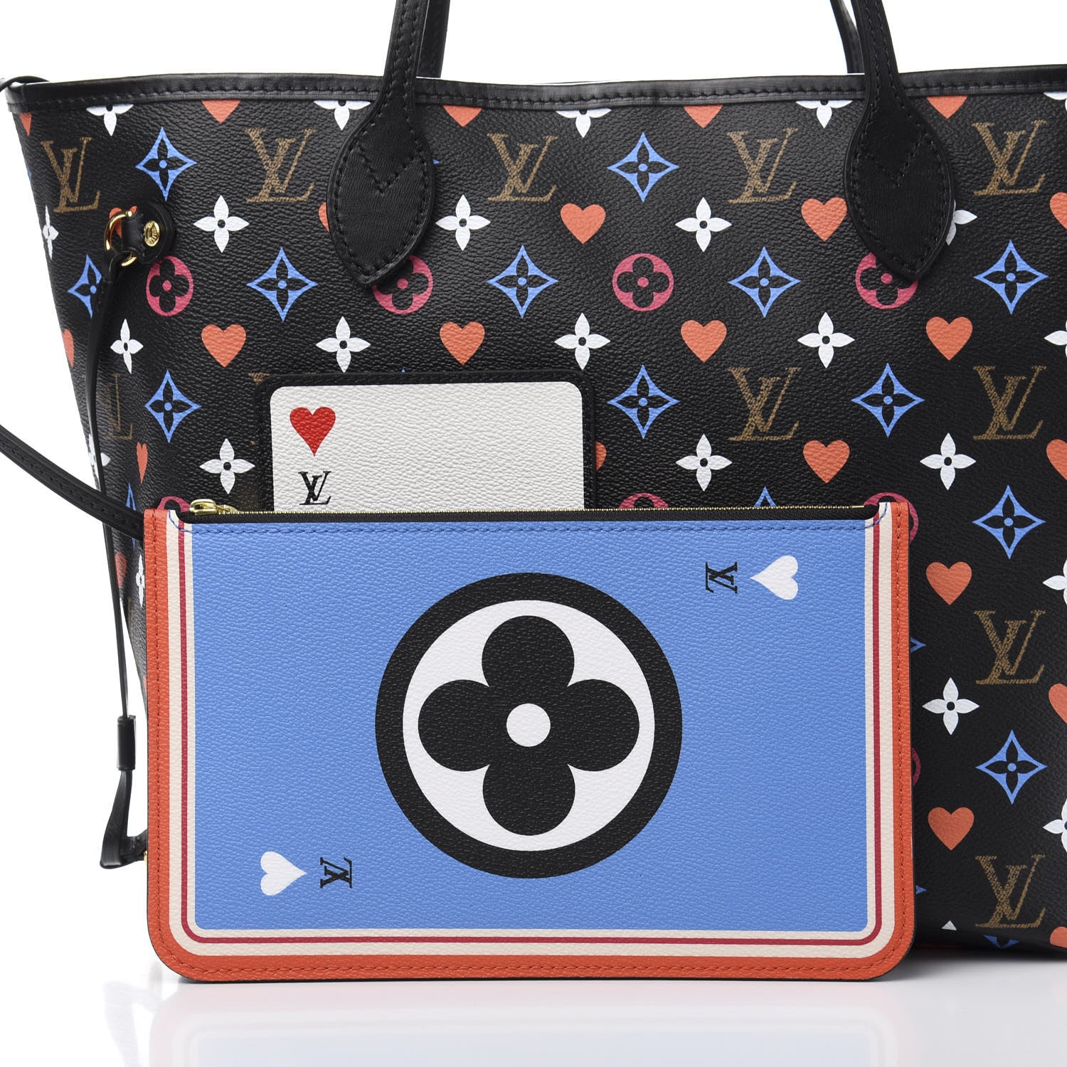 Louis Vuitton Game On Neverfull MM Black 11 of 14