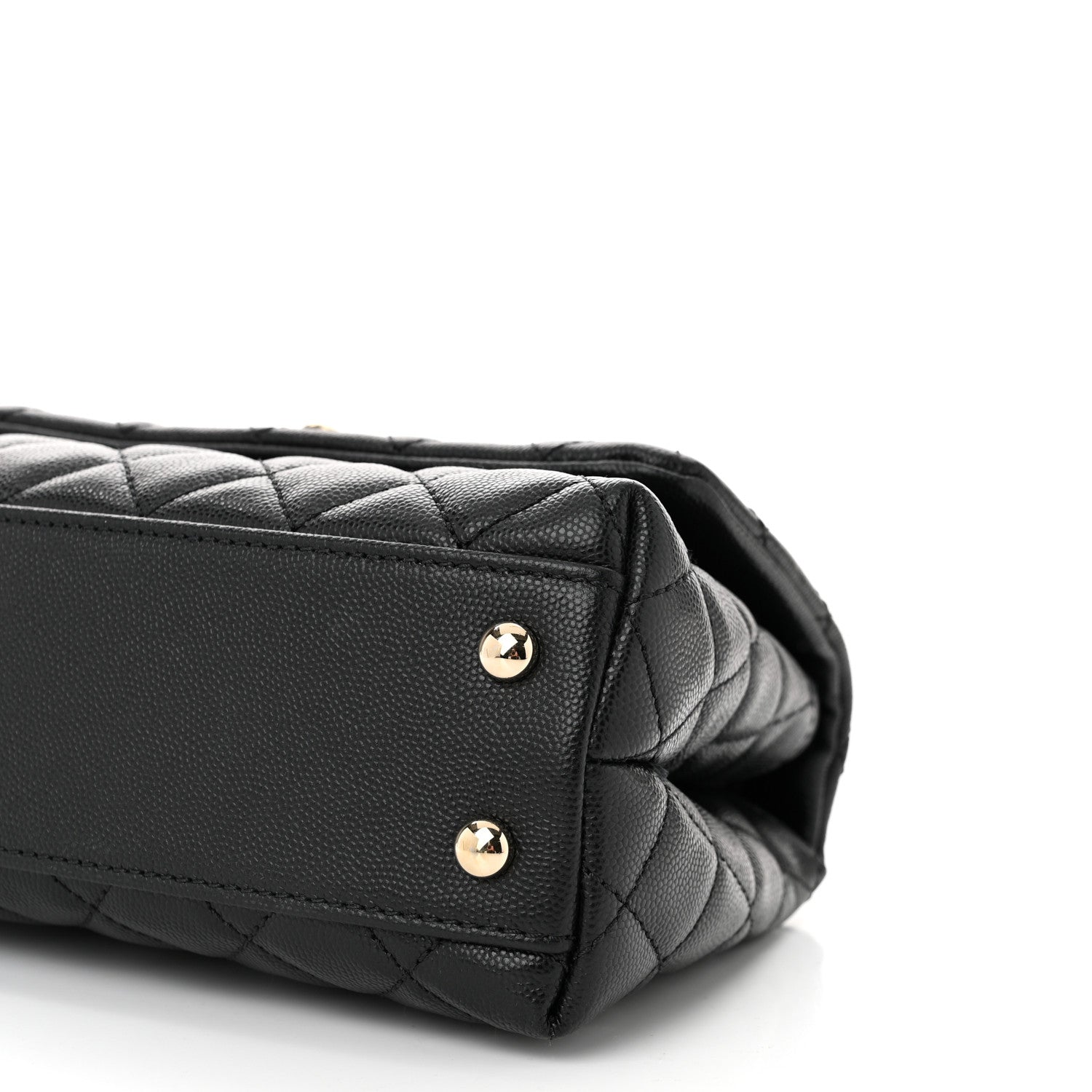Chanel Caviar Quilted Mini Coco Handle Flap Black 10 of 10
