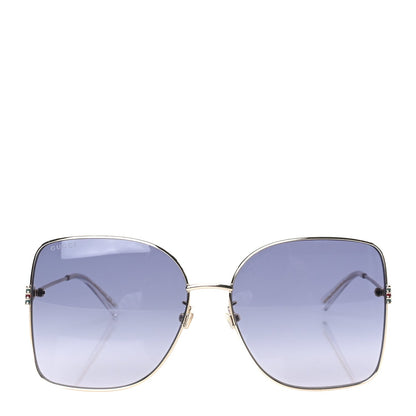 Gucci Metal Oversized Sunglasses GG1282SA Grey 2 of 7