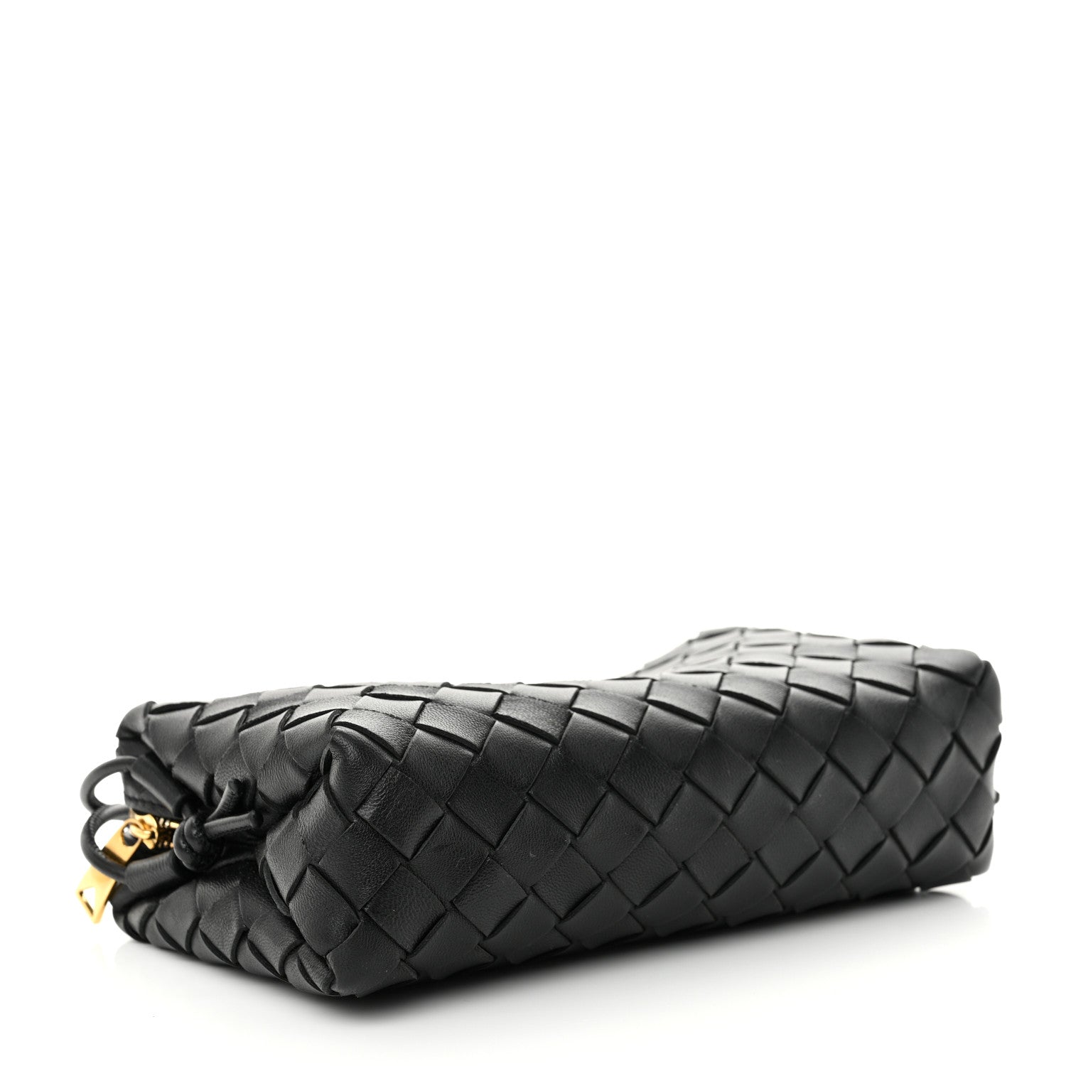 Bottega Veneta Nappa Intrecciato Loop Baguette Bag Black 4 of 9