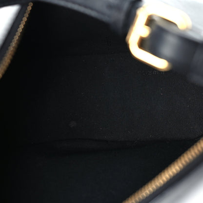 Fendi Vitello Grace Matte Small graphy Hobo Bag  Black 5 of 8