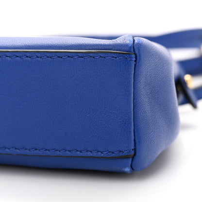 Fendi Shiny Nappa Micro Peekaboo Iconic Satchel Bleuette 10 of 11