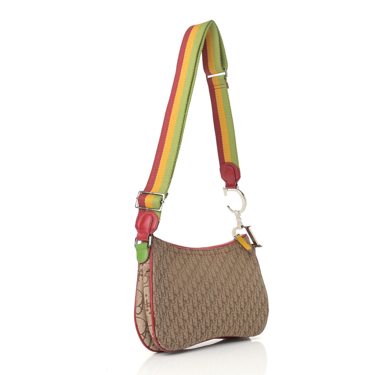 Monogram Rasta Double Saddle Beige