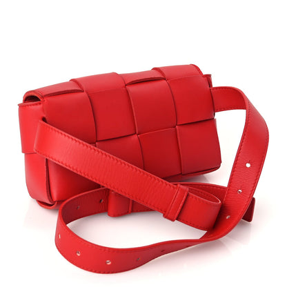 Bottega Veneta Nappa Maxi Intreccio The Belt Cassette Bag Chilli 2 of 8